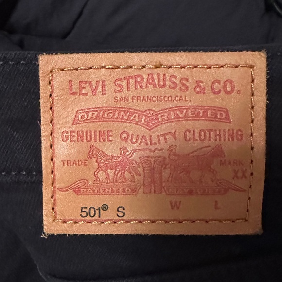 Levi’s Black 501S size 27 - Picture 2 of 2